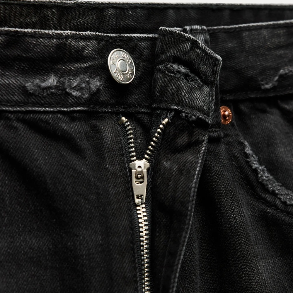 Zara mid waist Baggy balloon jeans